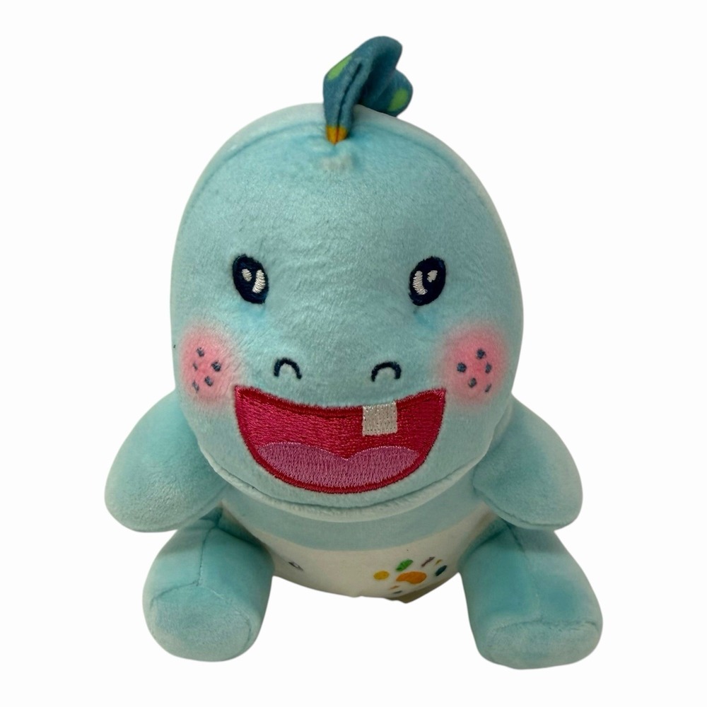 Moriah Elizabeth‎ Pickle the Dinosaur Plush Blue Stuffed Animal Toy Diaper